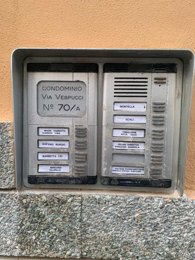 Pisa Train Station Guest House Exterior foto